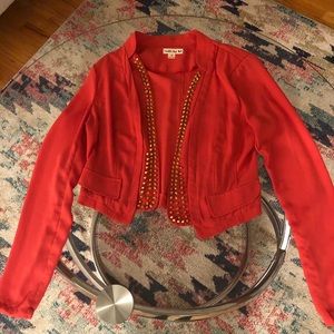 Really cute orange woman’s blazer! Worn once!